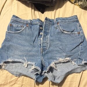 Levi’s 501 High Rise Shorts